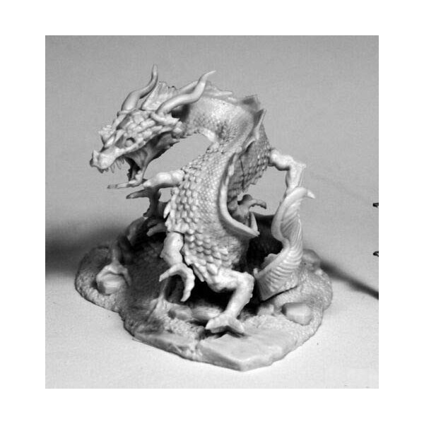 Pechetruite 1 x BEHIR Asian Dragon - Reaper Bones Figurine pour Jeux de Roles Plateau - 77492