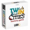 Ludic Twin Cities Jeu De Mémoire Mu27545 Jeu De Société pour La Famille pour 2-6 Joueurs Made in Italy