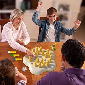 Elinrat Jeu dassociation, société mémoire interactif pour Seniors, Jouets Table pour Le Divertissement Familial, échiquier R