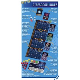 LITTLE ROCKET GAMES CYBERDOOM TOWER Jeu de société en italien