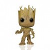 FISAPBXC Groot Figurine,10 cm Anime Figurine,Les Gardiens de la Galaxie Groot Action Figure,PVC Modèle Figurine,Figurine de C