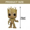 FISAPBXC Groot Figurine,10 cm Anime Figurine,Les Gardiens de la Galaxie Groot Action Figure,PVC Modèle Figurine,Figurine de C