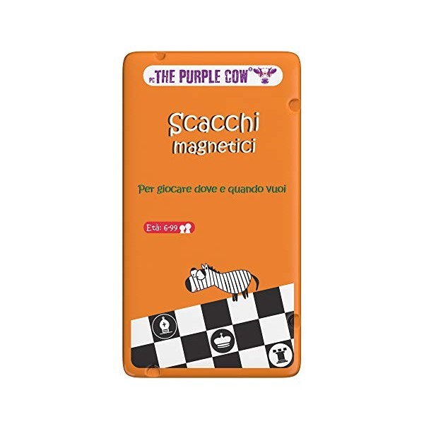 Purple Cow- Scacchi magnetici Jeu magnétique, 7290016026856