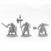 Pechetruite 3 x Knights of The Realm - Reaper Bones Figurine pour Jeux de Roles Plateau - 77673