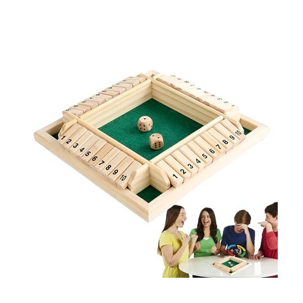 Ceolup Jeu de boîte fermée | Jeu de société en Bois - Jeu de stratégie pour Adultes, Famille, Salle de Classe, Maison, fête o