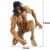 Attack on Titan Figurines Anime Figure Modèle Anime Eren Jaeger Jouet Statue 15cm Titan Populaire Collection Ornements PVC Do