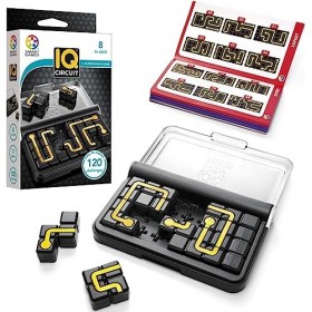 smart games - IQ Circuit, Puzzle Game with 120 Challenges, 8+ Years
