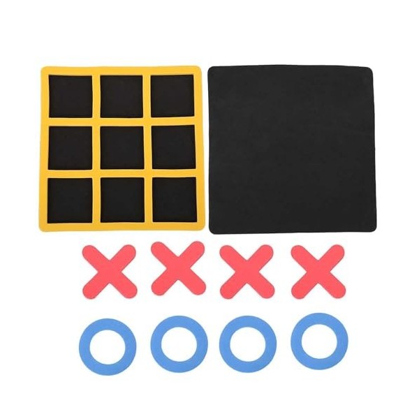 Mini Voyage Jeux, Tic-Tac-Toe Jeu Jeu de Puzzle Jouets Éducatifs pour  Enfants et Adultes