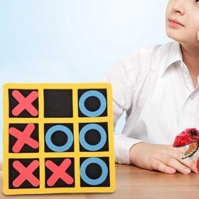 Alomejor Jeu De Plateau Puzzle Enfants Tic Tac Toe Jeux De Société en Salle à lIntérieur Tic-Tac-Toe