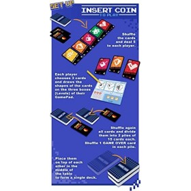 Little Rocket Games INSERT COIN TO PLAY Jeu de plateau en italien