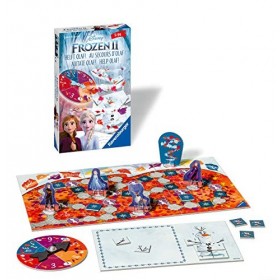 Ravensburger 20528 Disney La Reine des Neiges 2 Helft Olaf Jeu à emporter pour 2 à 4 Joueurs à partir de 5 Ans Format Compact