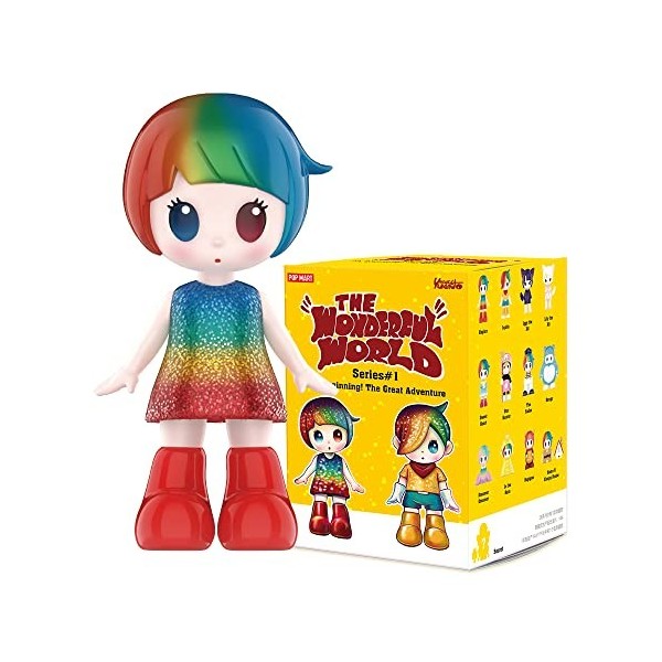 POP MART YOSUKE UENO The Art World Journey Series-1PC Populaires Figurines Aléatoires Figurines d’Action Figurines de Jouet F
