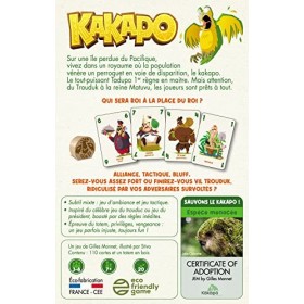 Spot Games - Kakapo - Nouveau Jeu de Cartes du trouduc ou Jeu du président Famille Adultes Humour, Ambiance, Tactique, straté