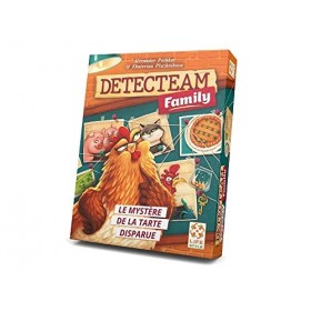 Lifestyle Boardgames DETECTEAM Family : Le mystère de la Tarte disparue Jeu de société Famille - Jeu de société enquête