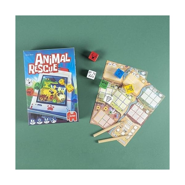 JUMBO Jeux - Animal Rescue - Jeu de société, Jeu Familial - À partir de 8 Ans