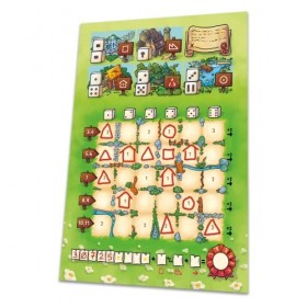 Little Rocket Games ROLLING VILLAGE Jeu de société en Français/Anglais