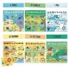 Headu- Animaux et environnements Jeu éducatif, IT51388, Multicolore