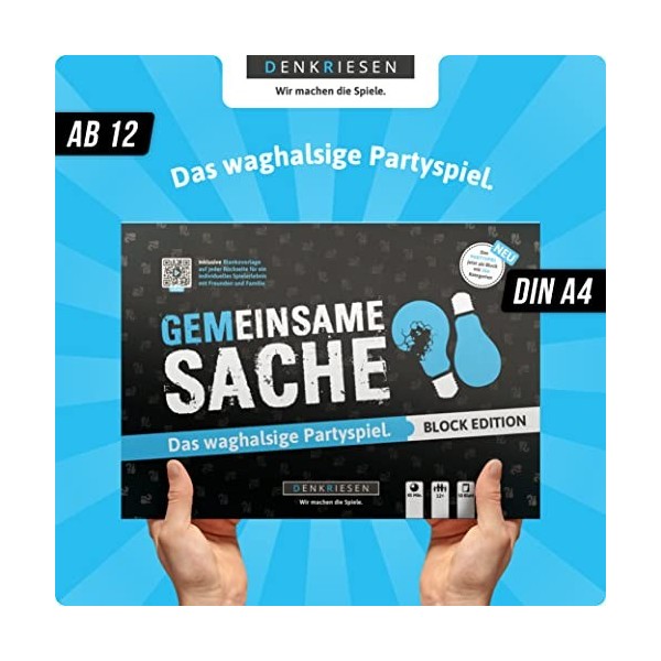 PARTYFIEBER - GEMEINSAME SACHE Block Edition Das waghalsige Partyspiel: Das waghalsige Partyspiel ALS Block