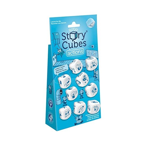 Asmodee Story Cubes: Actions - Espagnol Bleu ASMRSC102ML1