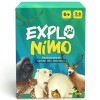 ZENAGAME Explonimo - Jeux de société Enfant 6 Ans+ - Jeu de Cartes Nature & Animaux - Educatif et Amusant - Cadeau Garcon Fil