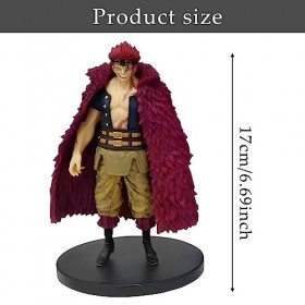 SWZY Modèles danime,Anime Action Figure Jouets Anime Action Figures Jouets,Eustass Kid Anime Puppets Figure 17CM PVC Jouets,