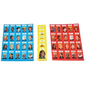 Prenez et partez, devinez qui ? Jeu, Jeu de devinettes original pour les enfants de 6 ans et plus, Jeu portable à 2 joueurs, 