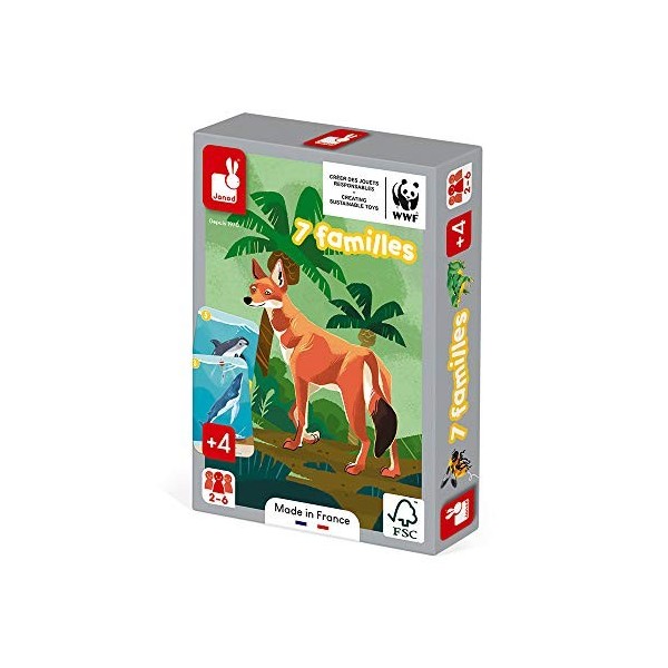 JEUX DE CARTES - JEU DE 7 FAMILLES DES ANIMAUX