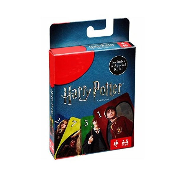 NA Harry Potter All Wild Kart Jeu de Cartes ZHUYUN-Harry Potter Jeu de Société avec 112 Cartes, Convient pour 2 à 10 Joueurs,