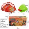 FainFun Jeu de Langue de Caméléon, Tic Tac Langue Catch Bugs Game Jeux de Société Jouet Educatif Enfant Tic Tac Tongue Game C