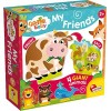 Lisciani - Carotina Baby My Friends / Mes Amis - Jeu éducatif pour enfants à partir de 2 ans - 85521