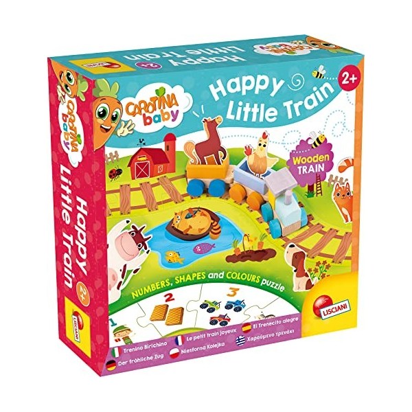 Lisciani - Carotina Baby My Friends / Mes Amis - Jeu éducatif pour enfants à partir de 2 ans - 85521