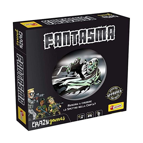 Lisciani Giochi - Crazy Games Fantasma - Jeu de société - Multicolore - 86351