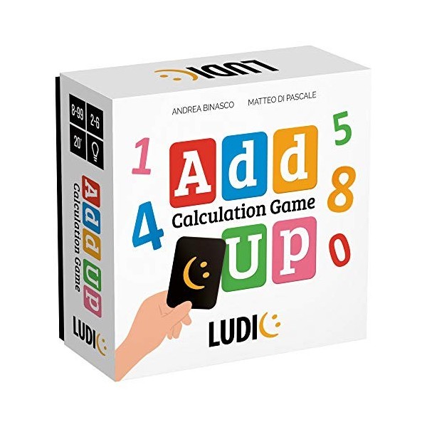 Ludic - Add Up! - Jeu de Société pour Toute la Famille, Multicolore