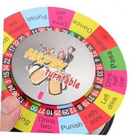 Totority Plateau Tournant De Jeu Jouets Adukt Jeu De Tombola Jouet Aldult Roues De Prix De Casino Jeu De Société Électrique A