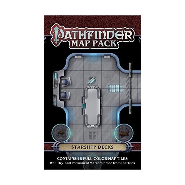 Pathfinder Map Pack Jeux de Starship, PZO4072