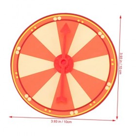 NOLITOY Plateau Tournant De Jeu Roue De Prix De Plateau Tournant Jeu De Roue à Tirage Club De La Roue des Prix Gagner La Roue