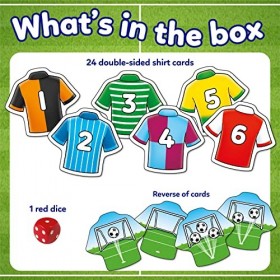 Orchard Toys Penalty Shoot Out Mini Games, Travel Games for Kids to Learn Matching Pairs, Maths, Educational Game for Additio