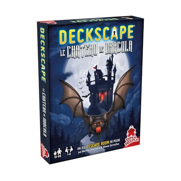 Super Meeple Deckscape - Le Château de Dracula - Jeu denquête