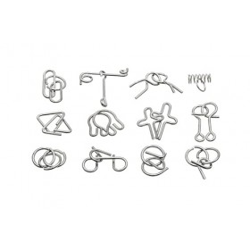 Philos Puzzle en métal Fun, 5099, Argenté