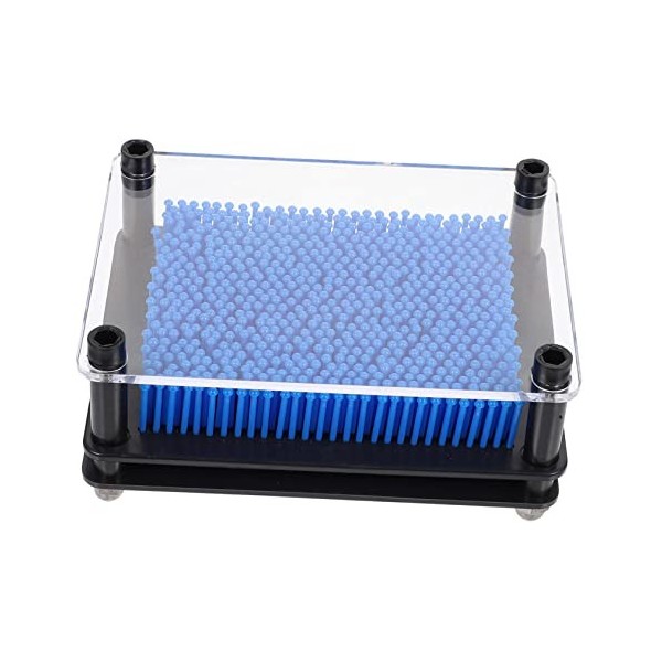 Toyvian Modèle De Main De Clone 3D Tableau dart 3D Jouets Dempreinte De Broche Pin Art Sculpture Jouets Jeu De Société 3D P