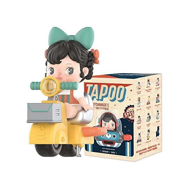 POP MART TAPOO Retro Diner Series-1PC Populaires Figurines Aléatoires Figurines d’Action Figurines de Jouet Figurines à Colle