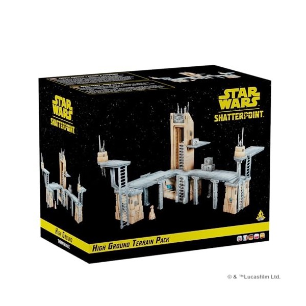 Atomic Mass Games - Asmodee - Star Wars Shatterpoint : Outils de Mesure - Jeux de société - Jeux de plateau - Jeux de figurin