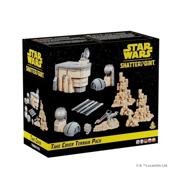 Atomic Mass Games - Asmodee - Star Wars Shatterpoint : Outils de Mesure - Jeux de société - Jeux de plateau - Jeux de figurin