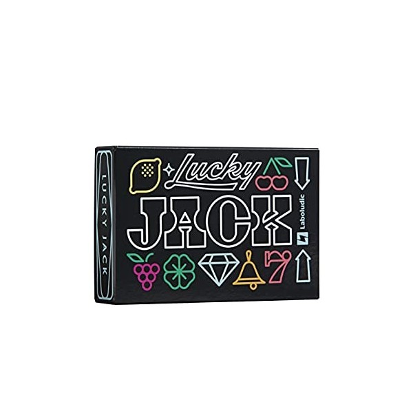 LUCKY JACK - Gagnez Le Jackpot ! - Jeu de Cartes stratégie et Hasard - Jeu de société Famille & Amis inspiré du Casino A part