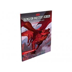 Dungeons & Dragons- Écran, Reincarnated, Multicolore, Taille Unique