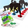 Jeu dhabileté pour Enfants et Adultes, Jeux de fête pour Enfants, Jeu de Sol avec Tapis de Jeu, Jeu dadresse pour Enfants e