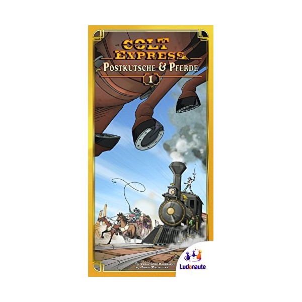 Asmodee - 217672 - Extension - Colt Express: Chevaux et Diligences