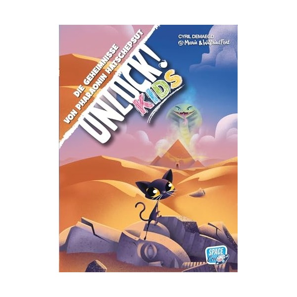 Space Cow, Unlock! Kids – Les Secrets de Pharaon Hatchepsout, Jeu pour Enfants, Jeu dénigmes, 1 à 4 Joueurs, à partir de 6 A