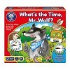 Orchard Toys Whats The Time, Mr Wolf Game, Educational Game for Children Aged 5-9, Two Ways to Play, Teaches Time Telling Sk