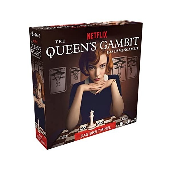 Mixlore Asmodee The Queens Gambit – Le Damengambit Jeu connaisseur Jeu de stratégie Allemand Multicolore, Coloré MIXD0004